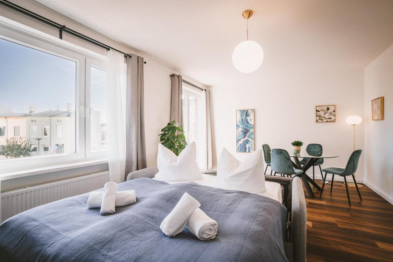 Sadebo Apartments Luebeck Mit Terrasse Oder Balkon Ngoại thất bức ảnh